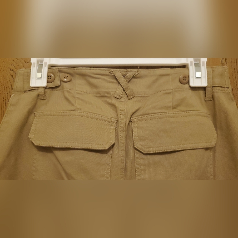UNIVERSAL THREAD Tan Cargo Midi Skirt NWT Size: 4 - Picture 7 of 11